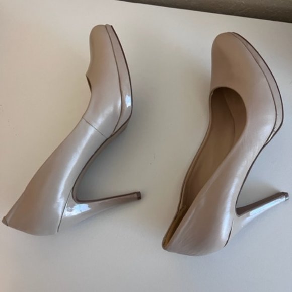 Nine West Nude Rocha Stiletto Pumps - Picture 4 of 8